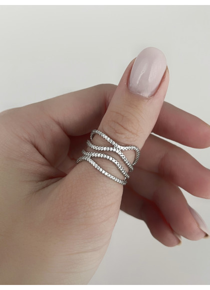 Каблучка Silver Waves