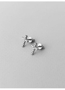 Сережки Shiny cross