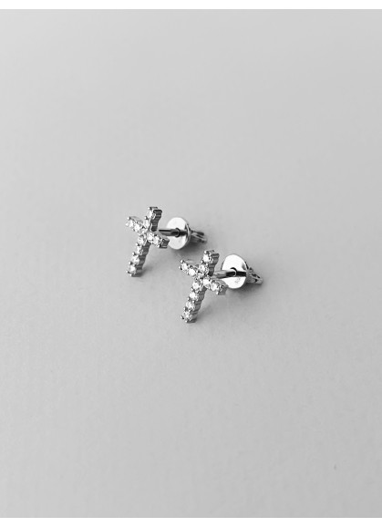Сережки Shiny cross