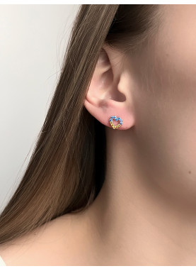 Сережки Ukrainian heart