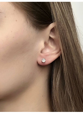 Сережки Zirkonia 5mm 